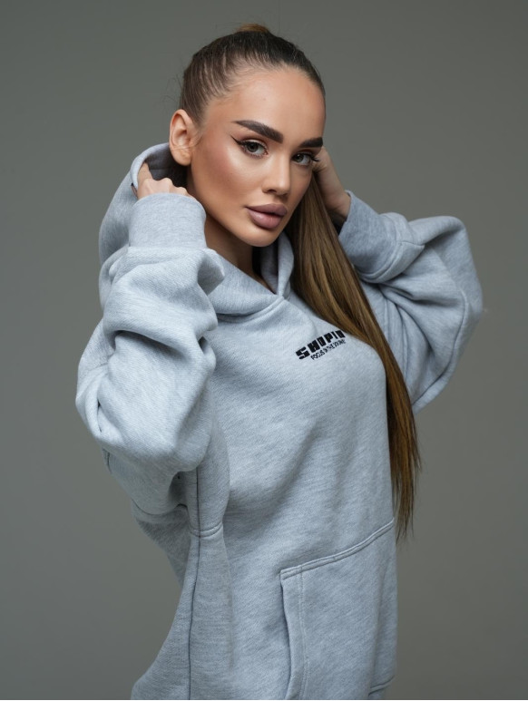 OVERSIZE жіночий худі